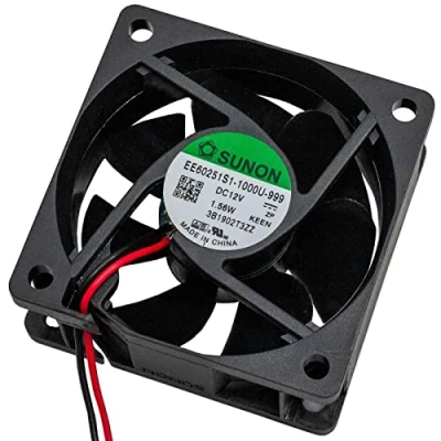 Afbeelding van Ventilator 12 V DC 1,47 W 60 x 25 mm 39,9 m3/h 4500 U/min Sunon EE60251S11000U999
