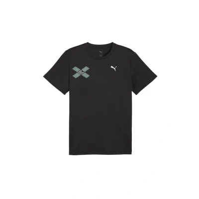 Afbeelding van RUN DIGITOKYO grafisch T shirt voor Heren, Zwart, Maat XXL PUMA