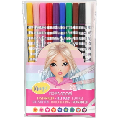 Afbeelding van Depesche TOPModel magic viltstiften 10 stuks
