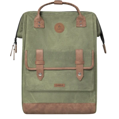 Afbeelding van Cabaia Laptoprugzakken Waxed Cotton groen