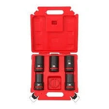 Afbeelding van MILWAUKEE 4932498752 SHOCKWAVE doppenset 1&quot; diep 5 delig