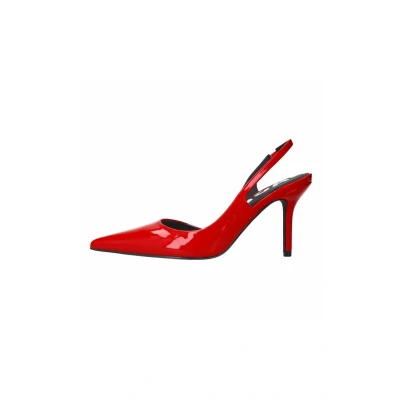 Afbeelding van Sacha Dames Rode lak slingback pumps Maat 36