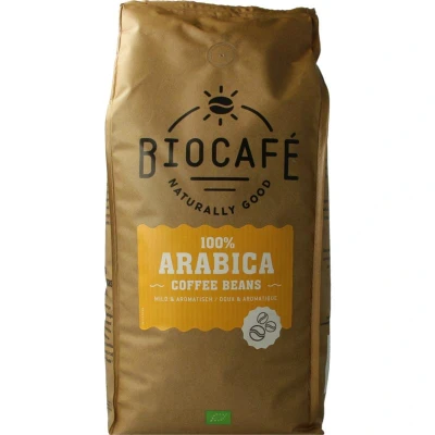 Afbeelding van Biocafe Koffiebonen Arabica 1 kg