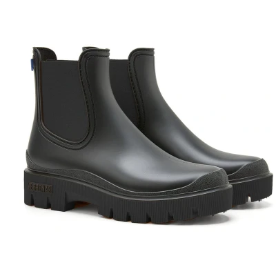 Afbeelding van Verbenas Enkellaarsjes met plateauzool, Dames, Maat: 39, Schwarz Natuurrubber