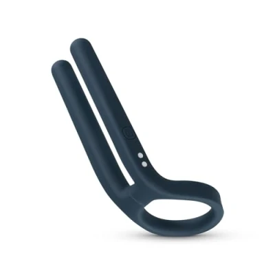 Afbeelding van Boners Cockring &amp; Ball Stimulator Blauw