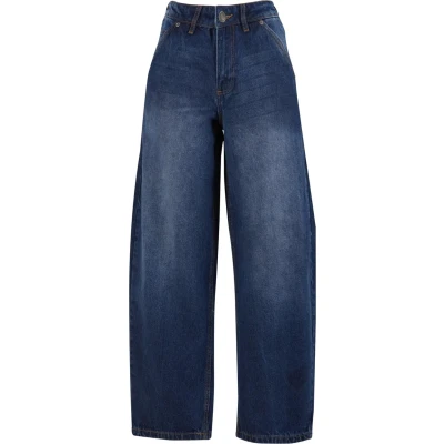 Afbeelding van Urban Classics Tapered Baggy Jeans Wijde broek Taille, 34 inch Blauw