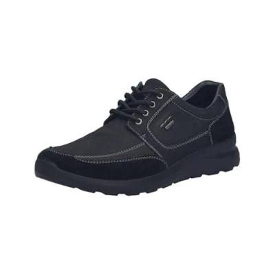 Afbeelding van Josef Seibel Baskets basses Marley pour homme, largeur G (normal), semelle intérieure amovible, imperméable, Noir , 41 EU