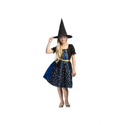 Afbeelding van Boland Kostuum Celestial witch (10 12 jr) Kinderen Heks Halloween verkleedkleding