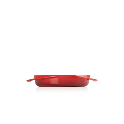 Afbeelding van Le Creuset Gietijzeren Tatin taartvorm In Kersenrood 25cm 1,8l
