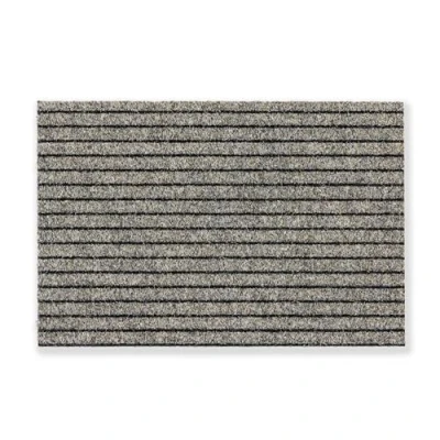 Afbeelding van Astra deurmat voor binnen en buiten, beige, 50 x 80 cm 0,22 hoog, inbouwframes bij de ingang, gemaakt in Duitsland