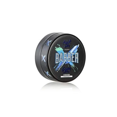 Image de BARBER MARMARA GUM Aqua Hair Wax 150ml Bubblegum Gel with Wet Effect Shine pour les cheveux Enfants