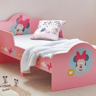 Afbeelding van Disney Kinderbed Minnie Mouse Roos Peuter en kleurerbed