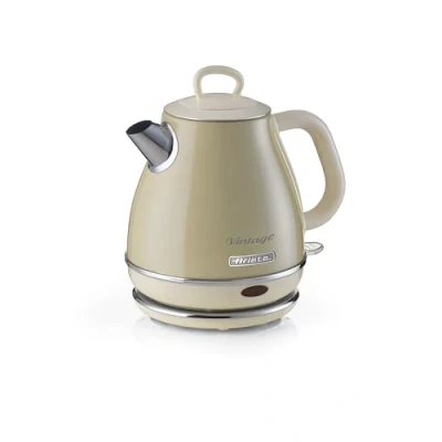 Afbeelding van Ariete 2868/03 Vintage waterkoker 1 liter inhoud 1630 Watt draadloos Beige