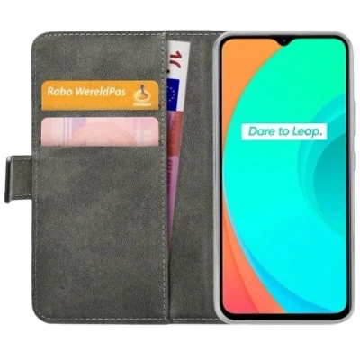 Afbeelding van Mobilize PU leer Book Case Zwart Realme C11