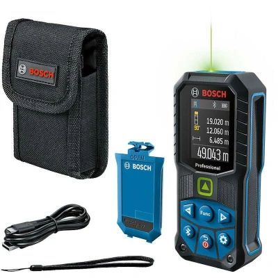Afbeelding van Bosch Professional GLM 50 27 CG Laserafstandsmeter Statiefadapter 6.3 mm (1/4 inch), Bluetooth, Documentatie app Meetbereik (max.) m