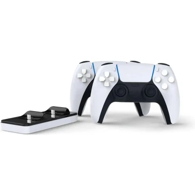 Afbeelding van Subsonic Oplaadstation voor PS5 2 Controllers Zwart/Wit SA5608