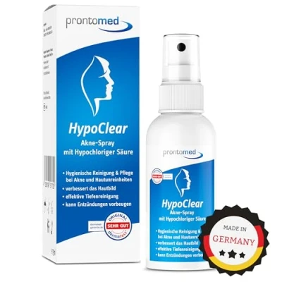 Afbeelding van Prontomed HypoClear Spray 75 ml hypochloorzuur/hypochloorzuur voor acne en onzuiverheden van de huid