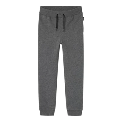 Image de NAME IT Nkmsweat Pant UNB Noos Pantalon de sport pour bébé, Gris foncé mélange, 13 ans