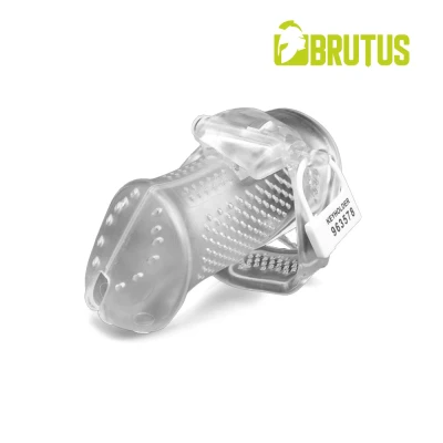 Afbeelding van BRUTUS Airmesh Cage Chastity Kuisheidskooi Clear