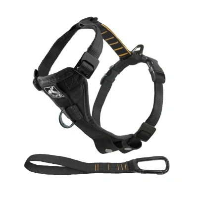 Afbeelding van Kurgo Enhanced Strength Tru Fit Smart Harness Zwart Hondentuig M