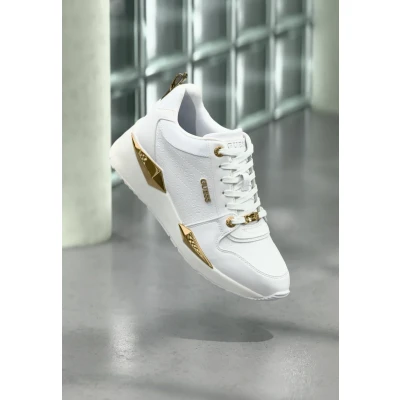 Afbeelding van Guess Tallyn Sneakers laag, Dames, Maat: 37, White Hoogwaardig imitatieleer