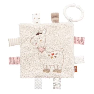 Afbeelding van Fehn Knuffeldoekje Lama 16 Cm Crème