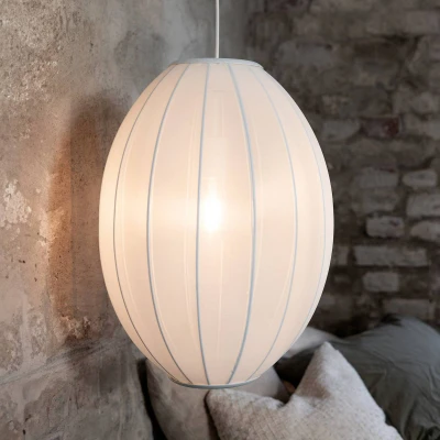 Afbeelding van Hanglamp Florence, wit, Ø 40 cm, nylon