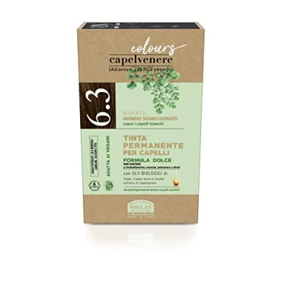 Afbeelding van Helan Capelvenere Colours haarkleuring, natuurlijke tinten (6,3 donkerblond, goudkleurig)