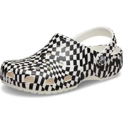 Afbeelding van Crocs Klassieke klompen, uniseks, Gingham, 45/48 EU
