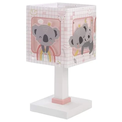 Afbeelding van Dalber Koala Kinderkamer tafellamp Roze