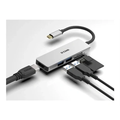 Image de D Link DUB M530 Station d&#039;accueil USB C / Thunderbolt 3 HDMI