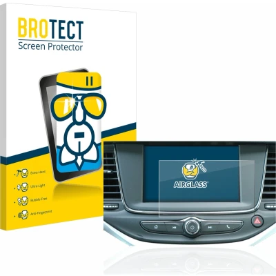 Afbeelding van BROTECT Screenprotector voor Opel Astra K IntelliLink R 4.0 2018 Folie Beschermfolie Beschermglas transparant
