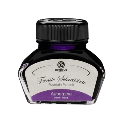 Afbeelding van Vulpeninkt, Schrijfinkt voor vulpen en kalligrafie, Vulinkt Aubergine 30ml