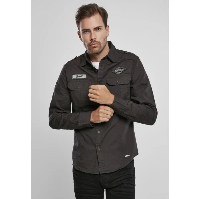 Afbeelding van Brandit Luis Vintage Overhemd 6XL Zwart