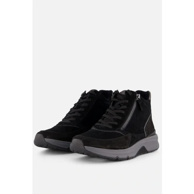 Afbeelding van Dames Veterschoenen Gabor 56.887.37 Rolling Soft Zwart Maat 6