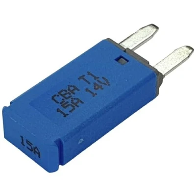 Afbeelding van Hansor CBA1 1514 Zekeringautomaat standaard vlakzekering 15 A Blauw 1 stuk(s)