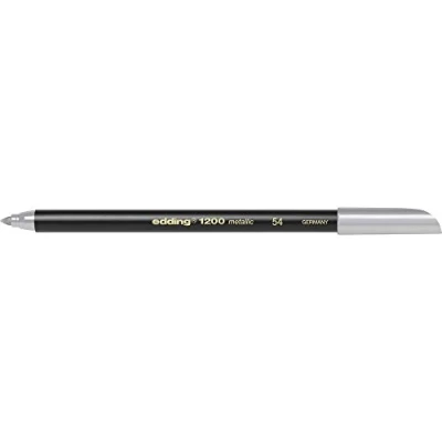 Afbeelding van Fineliner edding 1200 054 fijn metallic zilver