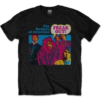 Afbeelding van Frank Zappa Freak Out! Heren T shirt L Zwart