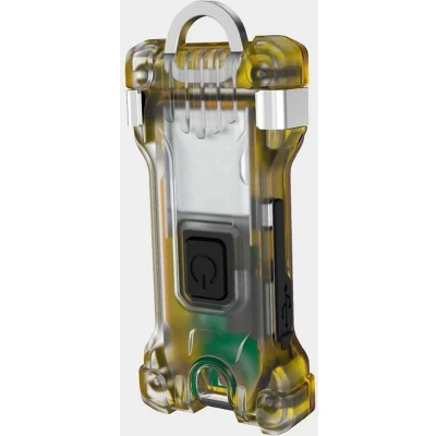 Afbeelding van Armytek Zippy gele zaklamp, USB sleutelhanger, oplaadbaar, mini licht