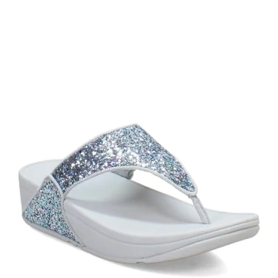 Afbeelding van FitFlop Lulu Multi Tonal Glitter Toe Post Sandals BLAUW Maat 36