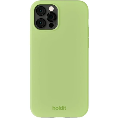 Afbeelding van Holdit Silicone Case voor de iPhone 12 (Pro) Matcha