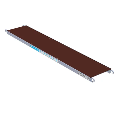 Afbeelding van 40101 Euroscaffold Platform 2.50 zonder luik Hout