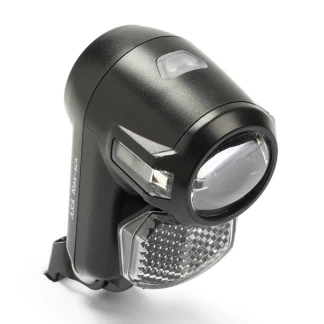 Afbeelding van Koplamp fiets AXA Nox City (LED, 4 lux, Batterijen, Batterij indicator, Auto off)
