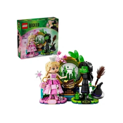 Afbeelding van LEGO Wicked Elphaba en Glinda figuren 75682