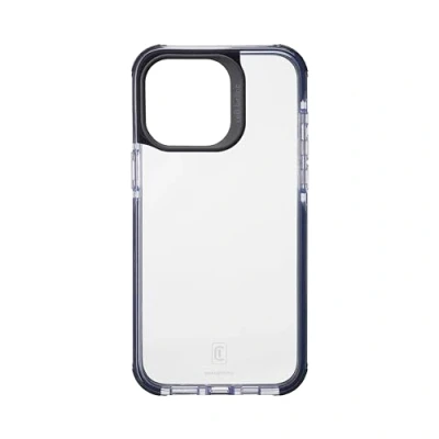 Afbeelding van Cellularline Strong Guard Case Backcover Apple iPhone 15 Pro Max Transparant, Zwart