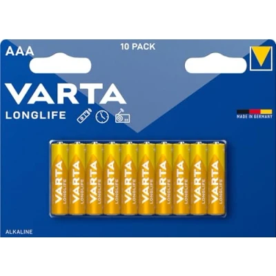 Image de Pile Varta LONGLIFE AAA X10