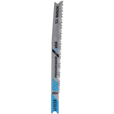 Afbeelding van Bosch Accessories 2609256770 Decoupeerzaagblad HSS, U 123 XF 2 stuk(s)