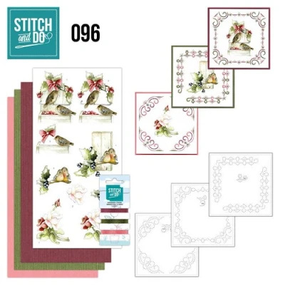Afbeelding van Stitch and Do 96 Winterbirds
