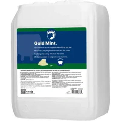 Afbeelding van Gold Mint 2.5 liter met doseerpomp