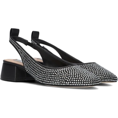 Afbeelding van Steve Madden Smitten Klassieke pumps, Dames, Maat: 42, Rhinestone Leer en textiel